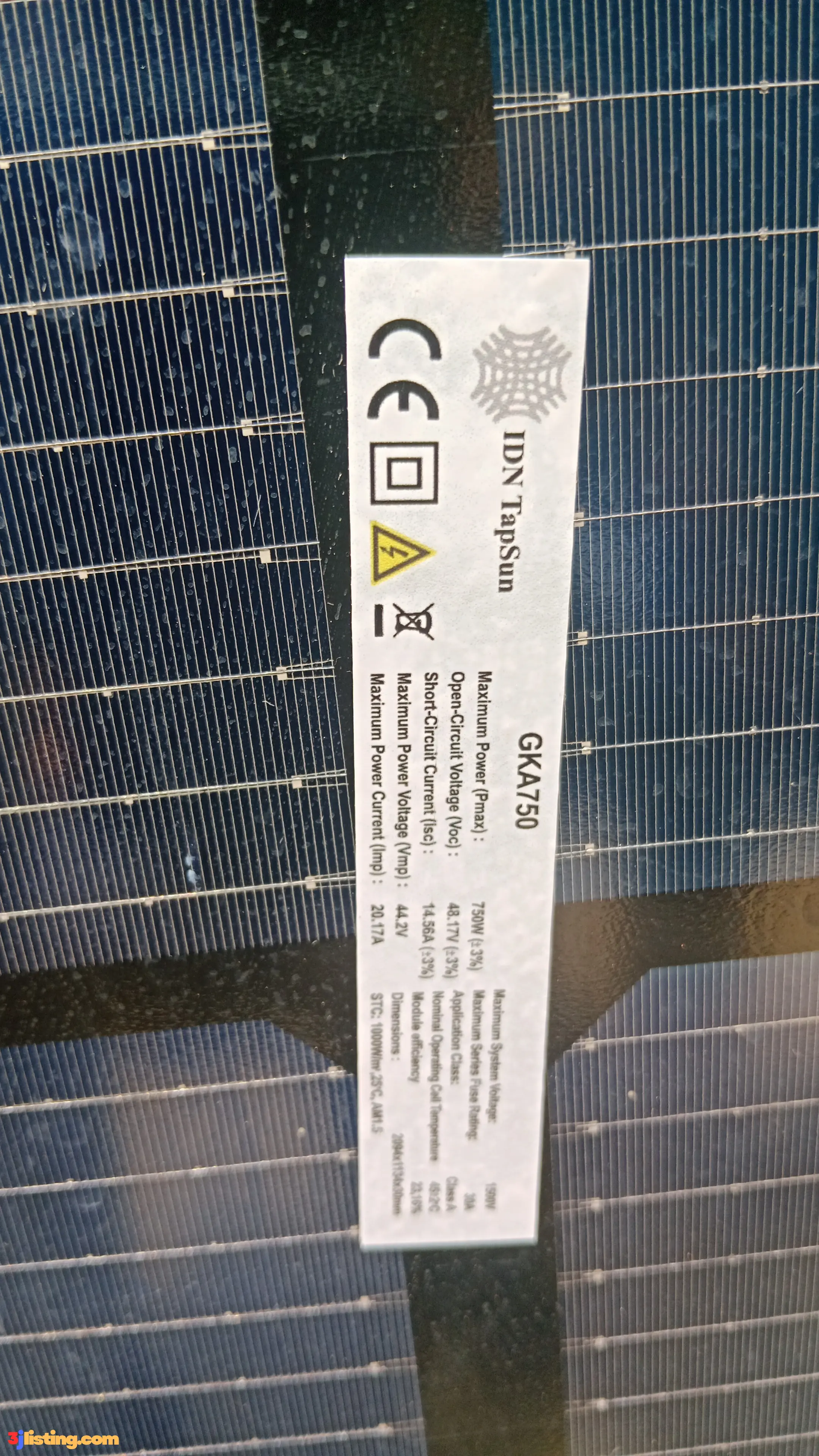 750watt Bi-facial Monocrystalline Solar Panels for sale