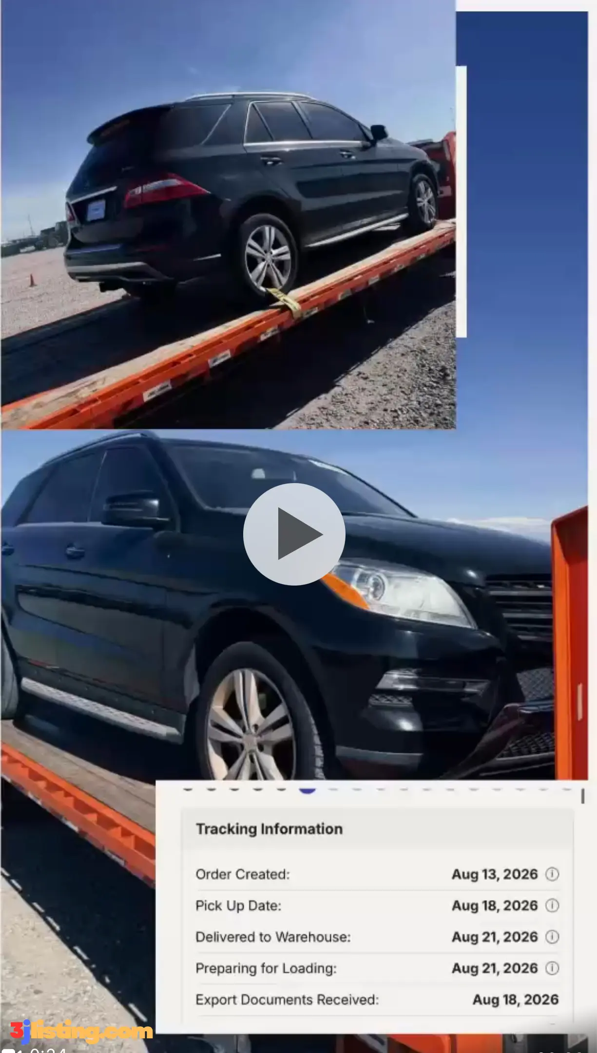 Incoming:Foreign Used 2014 MB ML350 4MATIC FULL OPTION