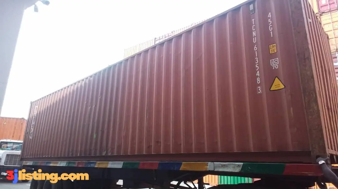 20ft and 40ft empty Container's