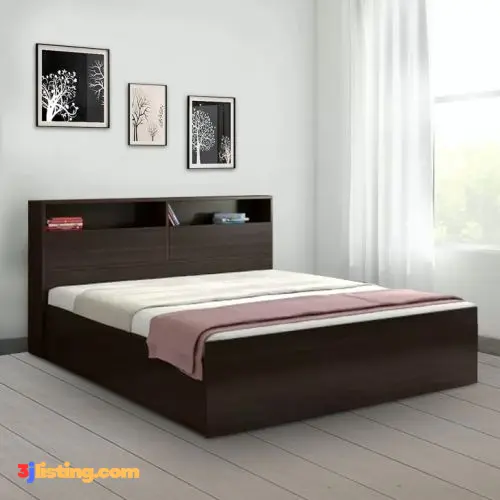Premium 6x6 Wooden Bed Frame
