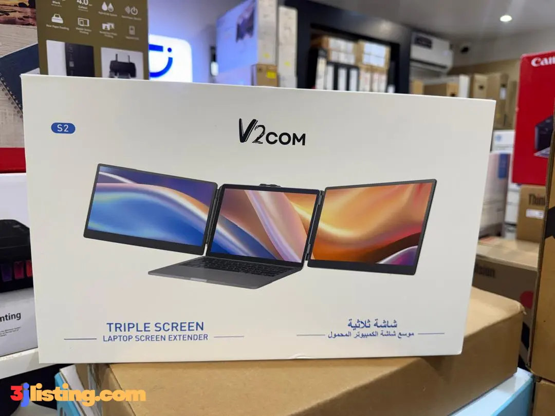 V2COM S2 LAPTOP TRIPLE SCREEN EXTENDER
