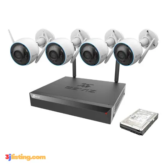 Ezviz 4-Channel WiFi CCTV Camera Kit