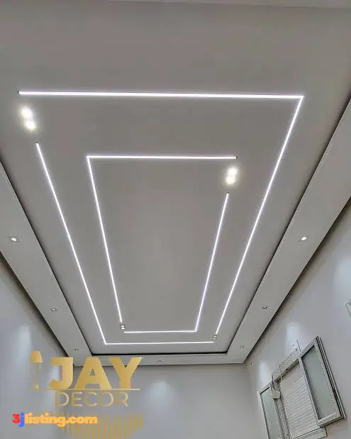 Aluminum profile and magnetic profile lightning