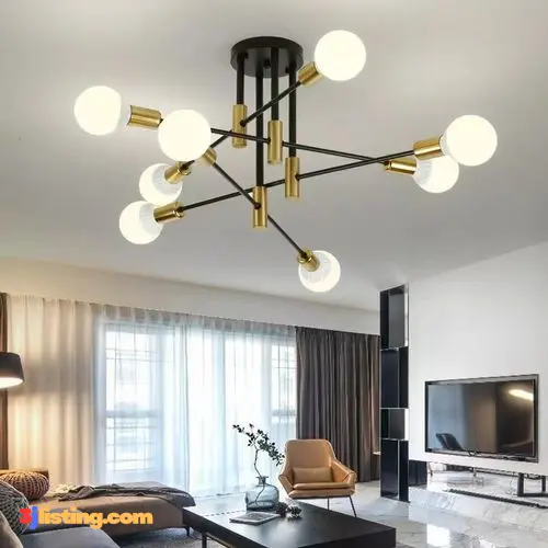 Modern Ceiling Chandelier 8-Arms