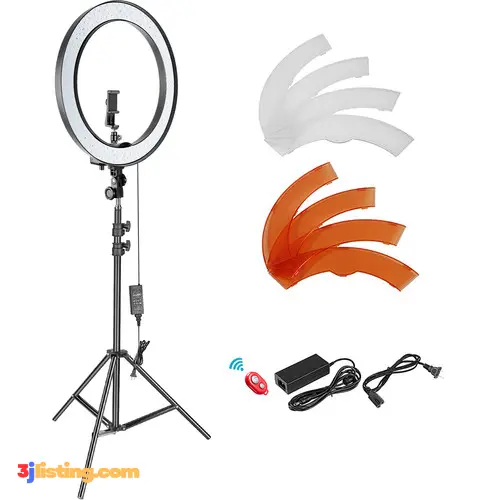 18-Inch LED Ring Light & Tripod