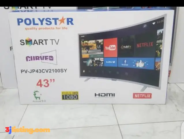 Polystar 43-Inch Smart TV