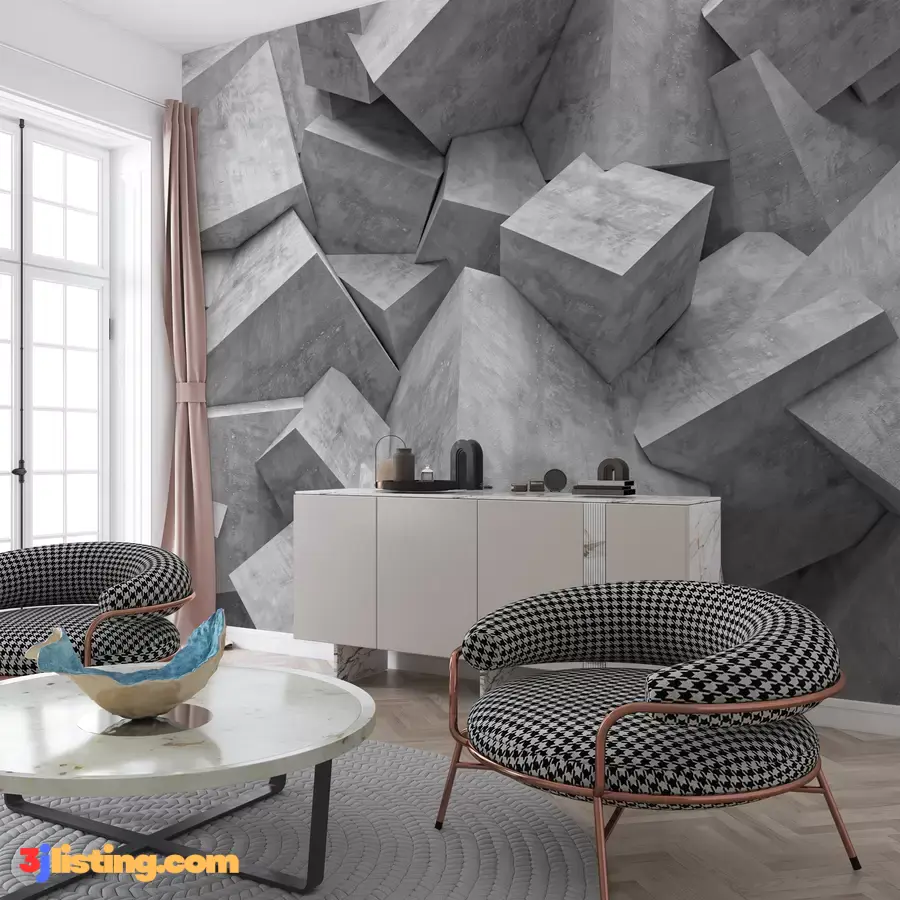 3D Brick Wall Paper