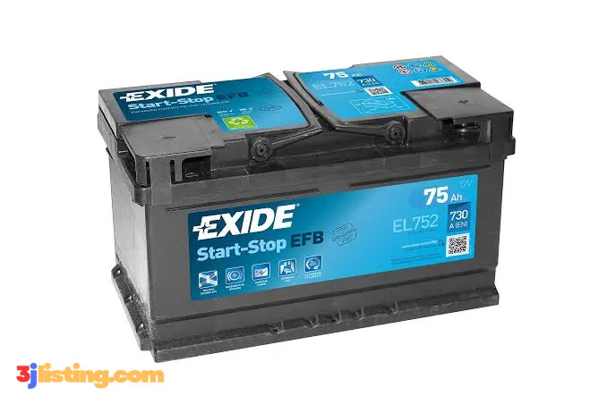 Exide 75AH Car Battery
