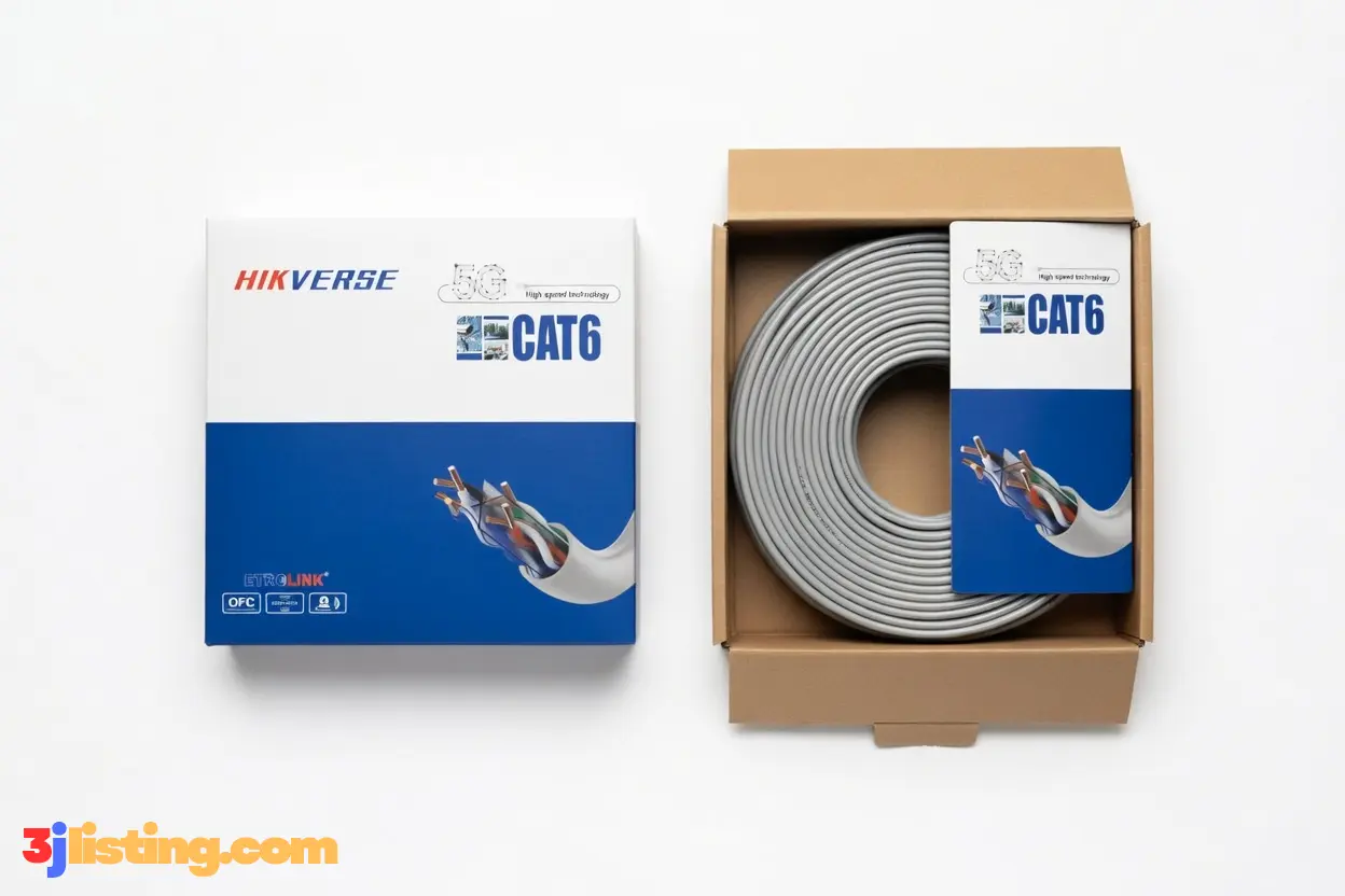 CAT6 UTP-CCC Grey 305 F. m HIKEVERSE