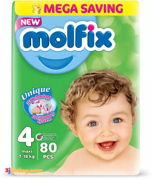 Molfix Baby Diapers (Carton)