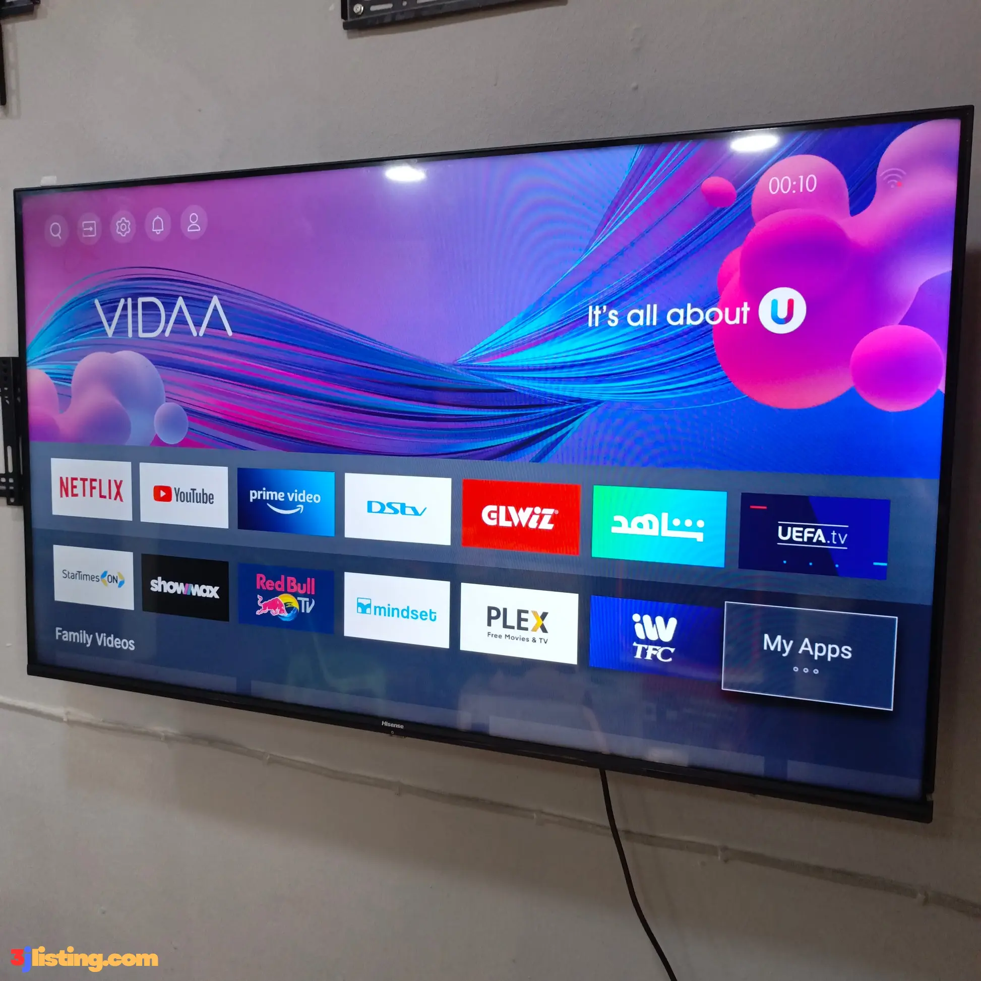Hisense 50-Inch Smart 4K TV