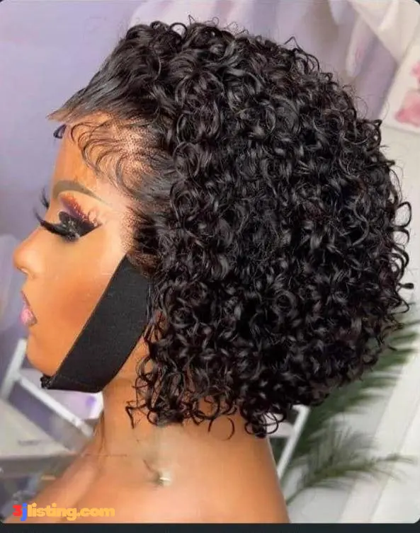 13x4 short jc wig.  8”.
