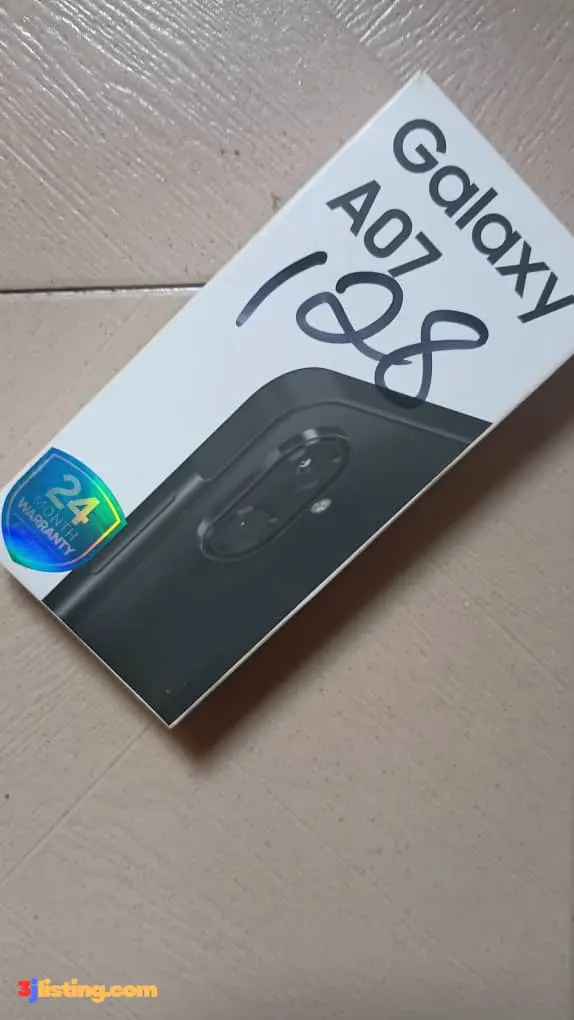 Newly neatly used Samsung A07 4gg ram 128gg rom . #125,000