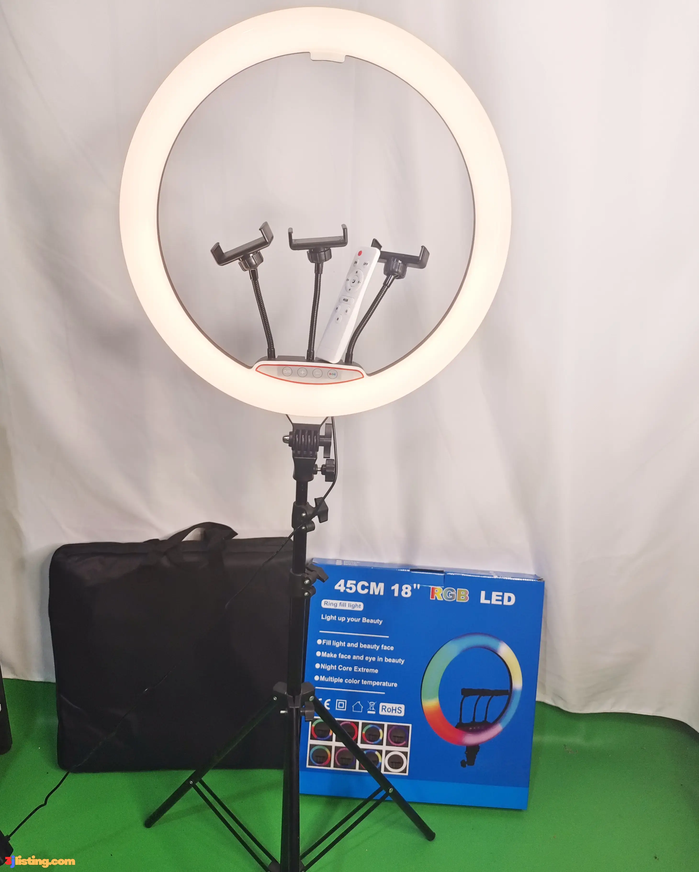 18 Inch Ring Light with Tripod Stand & Phone Holder – Best Price in Nigeria