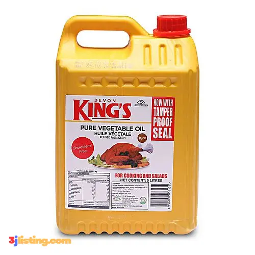 Kings Vegetable Oil 5 Liters