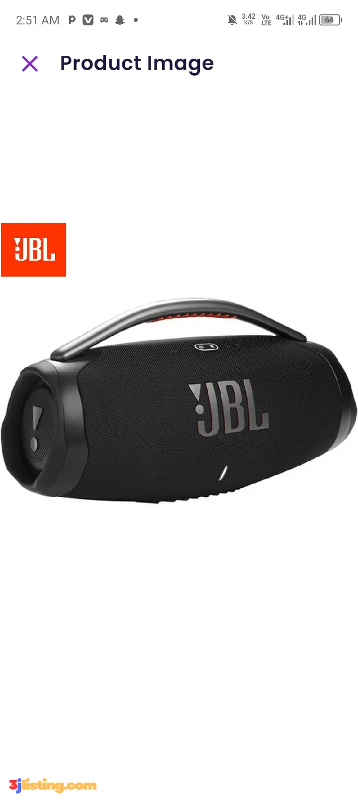 JBL speaker boom box3