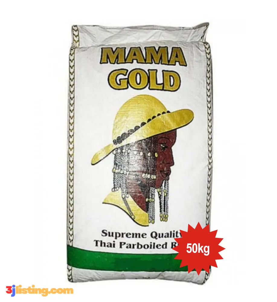 Mama Gold Parboiled Rice 50kg