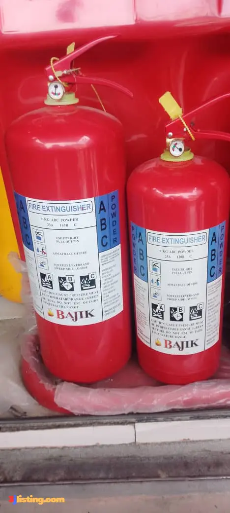 FIRE EXTINGUISHERS
