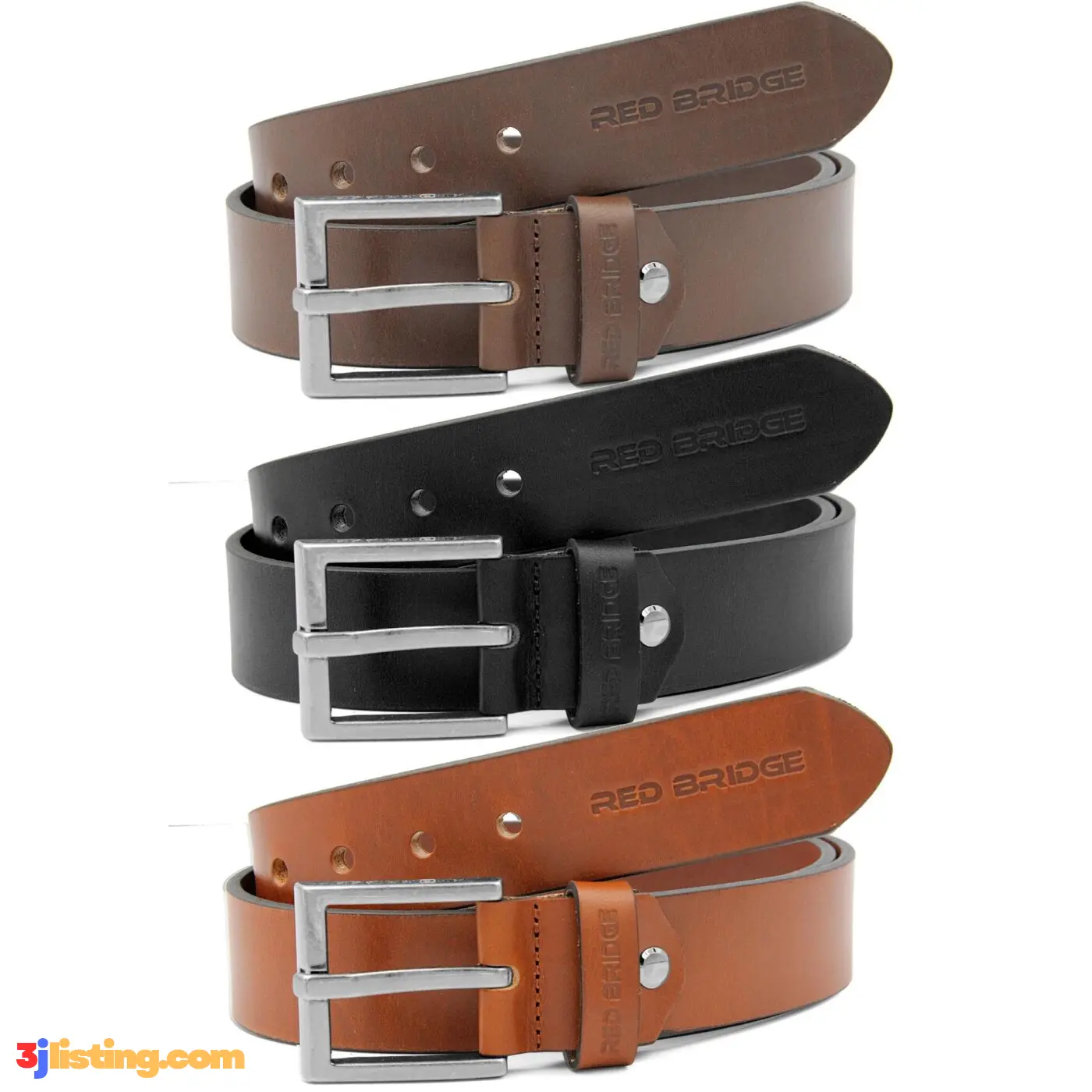 Genuine Leather Men's Belt