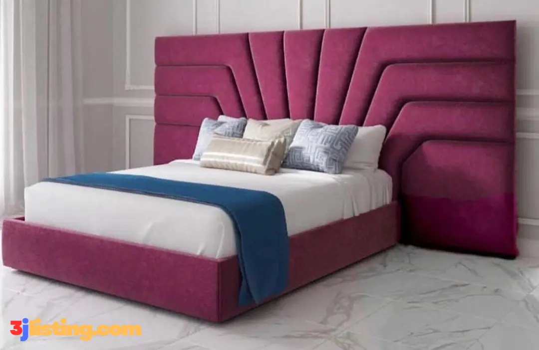 Premium 6 by 6 Upholstered Bed Frame