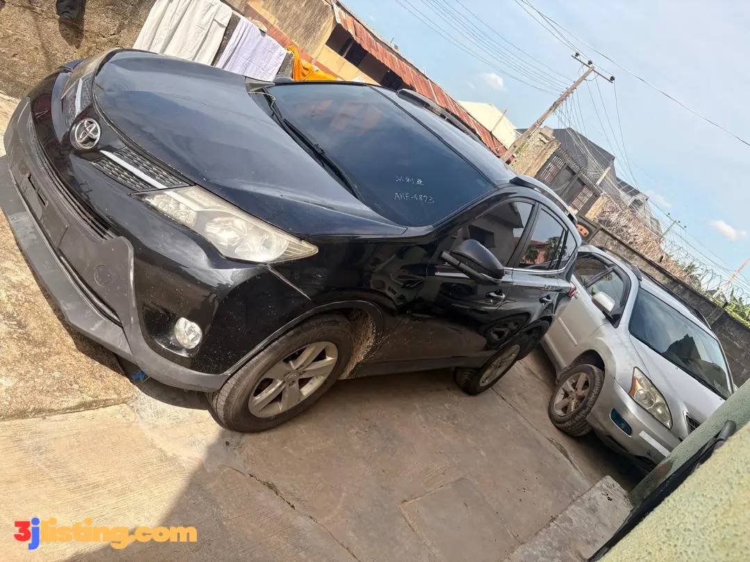 Toyota rav4 limited 2015  Foreign used Tokunbo  Duty paid Accident free Full option  Thumbstart, navigation powerbooth sunroof Leather interior  Price;?16,200,000  ?Ikotun