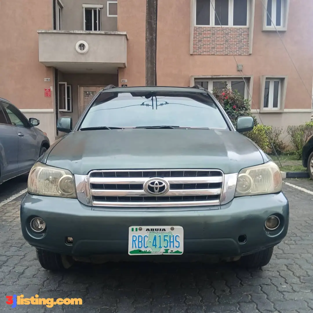 Clean Registered 2005 Toyota Highlander Limited Full Option