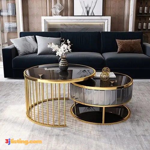 Modern Glass Center Table