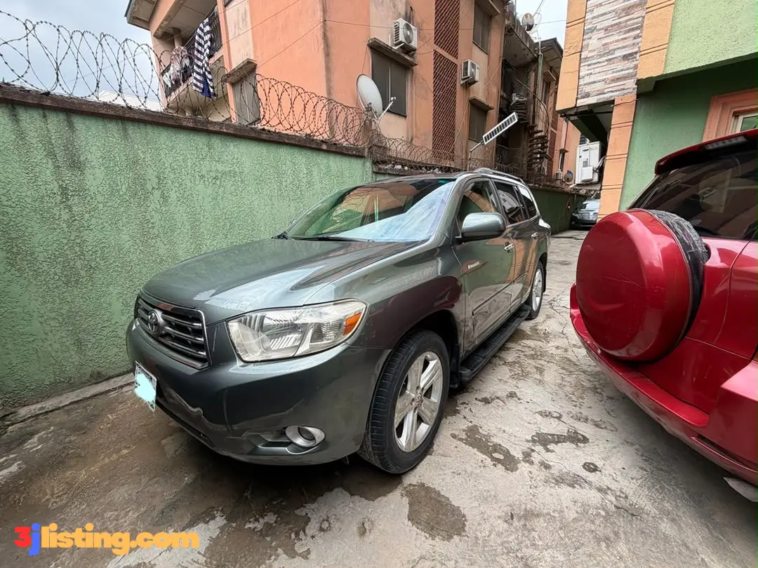 Belgium Grade Pure First Body 2009 Toyota Highlander Limited Full Option